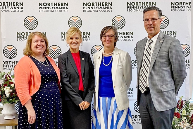 Northern Pennsylvania Regional College Agreement Signing